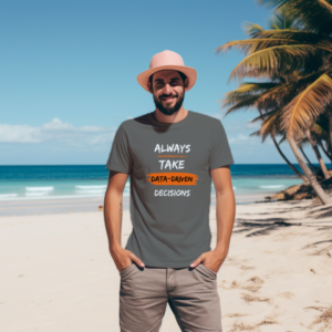 Always Take Data Driven Decisions Charcol Melange