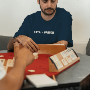 Data Opinion Petrol Blue