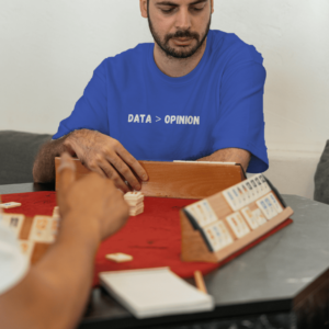 Data Opinion Royal Blue