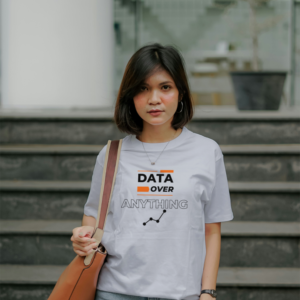 Data Over Anything FEMALE Grey Melange