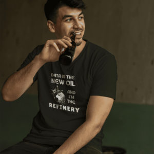 Data is the New Oil Black 1