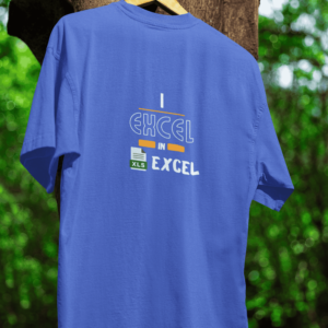I Excel in Excel – Premium Men’s T-Shirt for Data Analysts & Excel Enthusiasts