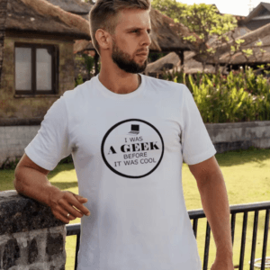 I Was A Geek Grey Melange