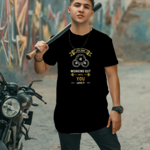 Just Keep Working Out untill You Love It Black