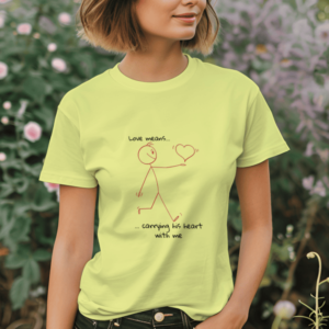 Love Means Carrying His Heart With Me New Yellow