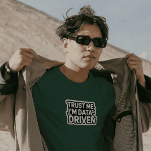 Trust Me Im Data Driven Bottle Green