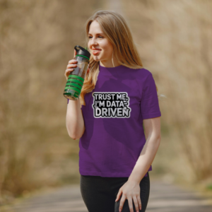 Trust Me Im Data Driven FEMALE Purple