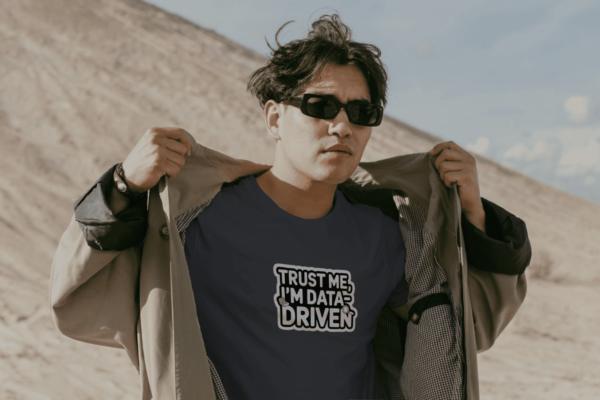 Trust Me, I’m Data-Driven – Men’s T-Shirt for Data Analysts & Excel Enthusiasts