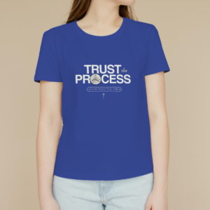 Trust the Process FEMALE Royal Blue