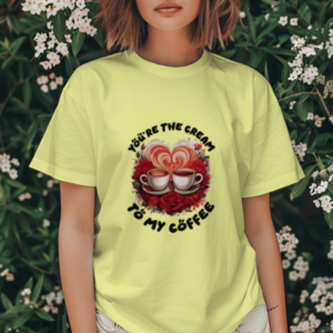 Youre The Cream to My Coffee FEMALE New Yelllow