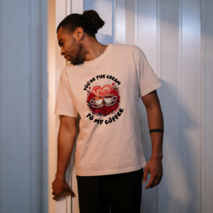 Youre The Cream to My Coffee Peach